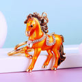Jeweled Gem Stallion Keychains in Eight Colors plus Assorted Option view 4