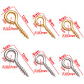 Gold-Tone Screw Eye Jewelry Findings with 6 Listed Options view 2