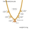 Curb Bell Necklace