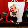 Red-Cord Black-Fox