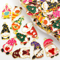 Enamel-Look Gnome Alloy Charms in 10 Styles for Jewelry Crafts view 1