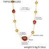 Gold Red Nck
