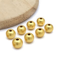 Matte Gold-Tone Spacer Bead Metal Beads with 8 Listed Options view 10