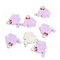 Pastel Elephant Enamel Charm Collection for Jewelry Making view 11