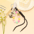 Beaded Heart Carabiner Keychain Charm Cord Bag Pendant view 7