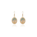 Tulip Cameo Pearl Look Clip Stud and Hook Earrings view 5