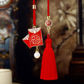 Mixed Lantern Toad Koi Lock Envelope Rabbit and Bell Car Hangers view 3