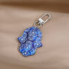 Navy Hamsa