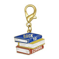 Back To School Stacked Books Enamel Lobster Clasp Charm view 7