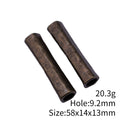 Long Plain Tube Large Hole Bead for Jewelry Making view 3