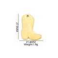 Enamel-Look And Printed Boot Alloy Charms in 12 Styles view 2