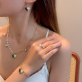 Thirteen Four Piece Necklace Bracelet Ring and Earring Sets view 12