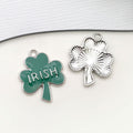 Blue Clover Metal Charms with 8 Listed Options for DIY Jewelry Making view 11