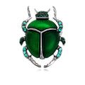 Beetle Two Designs Metal Brooch Pin for Jackets and Lapels view 1