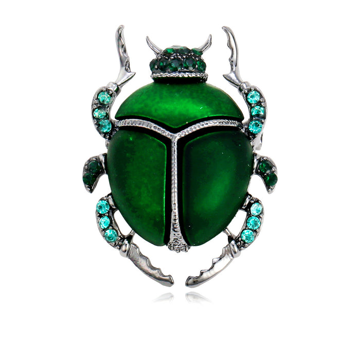 Beetle Two Designs Metal Brooch Pin for Jackets and Lapels
