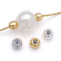 Silicone Lined Stopper Beads with Optional Loops Jewelry Findings view 4