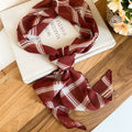 Long Narrow Patterned Scarves in Five Color Designs view 9