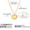 Gold Halo Necklace