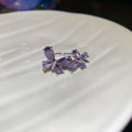 Silver Tone Dual Butterfly Crystal Open Ring 2 Colors view 7