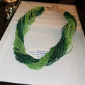 Multi Strand Seed Bead Twisted Necklace Four Color Styles view 3