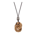 Woven Pendant Cord Necklaces in Four Rustic Shapes view 5