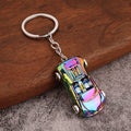 Metal Convertible Sports Car Keychain in Four Color Styles view 3