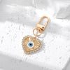 Gold Crystal Heart