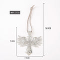 Rhinestone Jellyfish Popcorn Winged Cross Hanging Ornament view 5