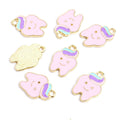 Smiling Tooth Enamel Charms in Six Designs and Two Tones view 12