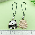 Panda Charms and Pendants Featuring Flower Across 21 Pictured Variations view 9