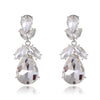 Silver Teardrop Cluster