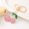 Pink Cherry Enamel Leaf
