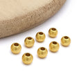 Matte Gold-Tone Spacer Bead Metal Beads with 8 Listed Options view 7