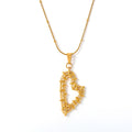 Woven Open Heart Pendant Necklace Earrings White Shell Stud view 5