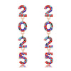 Aqua Number Dangle