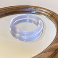 Soft Cat Eye Round Bangle Bracelets Lilac Pink Mint Green view 6
