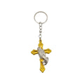 Praying Hands Cross Keychain With Sheer Bag And Thank You Tag view 5