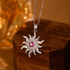 Silver Red Sun