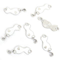 Polished Gold Silver Heart Alloy Pendant Components in 16 Styles view 11