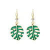 Green Monstera Leaves