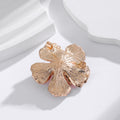 Flower Enamel Two Designs Metal Brooch Pin for Jackets and Lapels view 3