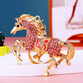 Mixed Jeweled Horse Keychains in Fifty One Ornament and Loop Options view 6