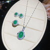 Green Oval Set