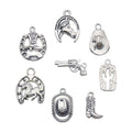 Alloy Metallic Western Theme Metal Charms with 12 Listed Options view 1