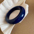 Resin Marbled Oval Bangle Bracelet Multicolor 12 Styles view 6