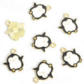 Enamel-Look Gold Silver Penguin Alloy Charms in 2 Styles view 5