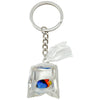 Blue Red Keychain
