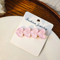 Glossy Heart Duckbill Hair Clips Twenty Color Options view 11