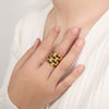 Gold Black 7