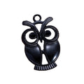 Openwork Owl Pendant Charms in Two Vintage Metal Finishes view 5